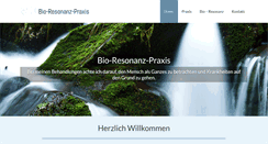 Desktop Screenshot of bioresonanz-praxis.ch