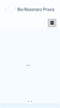 Mobile Screenshot of bioresonanz-praxis.ch